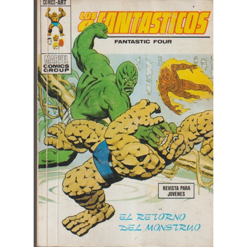 LOS 4 FANTASTICOS ED.VERTICE VOL.1 Nº 62 EL RETORNO DEL MONSTRUO