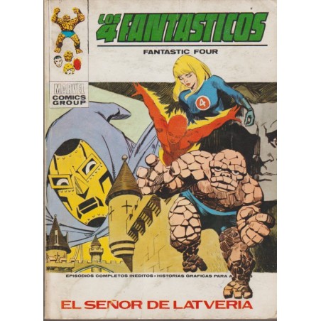 LOS 4 FANTASTICOS VERTICE VOL.1 Nº 42 - EL SEÑOR DE LATVERIA