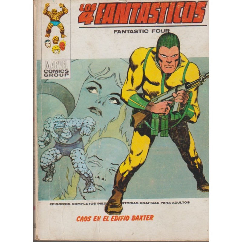 LOS 4 FANTASTICOS VERTICE VOL.1 Nº 50 CAOS EN EL EDIFICIO BAXTER