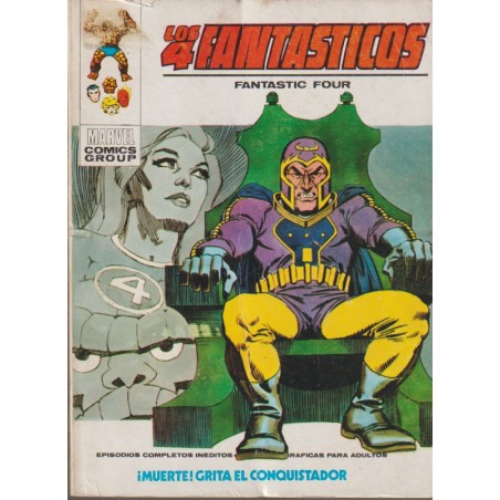 LOS 4 FANTASTICOS ED.VERTICE VOL.1 Nº 52 - ¿ MUERTE ! GRITA EL CONQUISTADOR