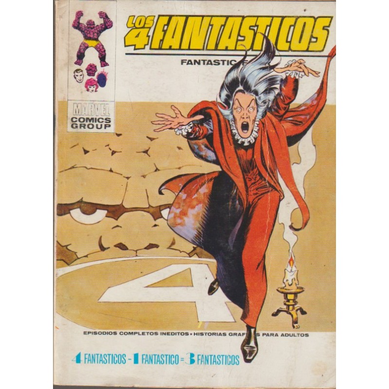 LOS 4 FANTASTICOS ED.VERTICE VOL.1 Nº 55 - 4 FANTASTICOS-1 son 3 FANTASTICOS