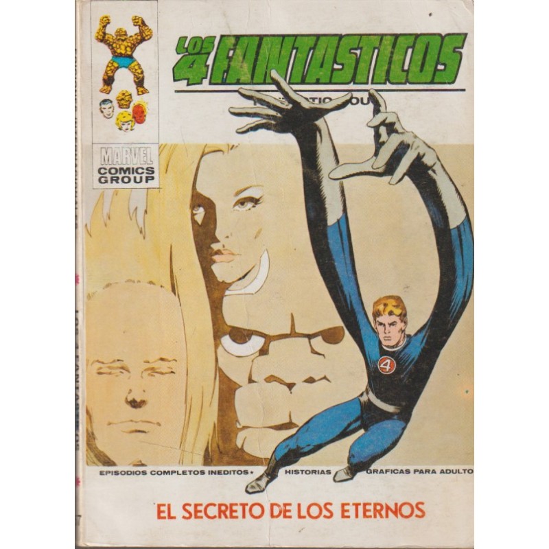 LOS 4 FANTASTICOS ED.VERTICE VOL.1 Nº 57 EL SECRETO DE LOS ETERNOS