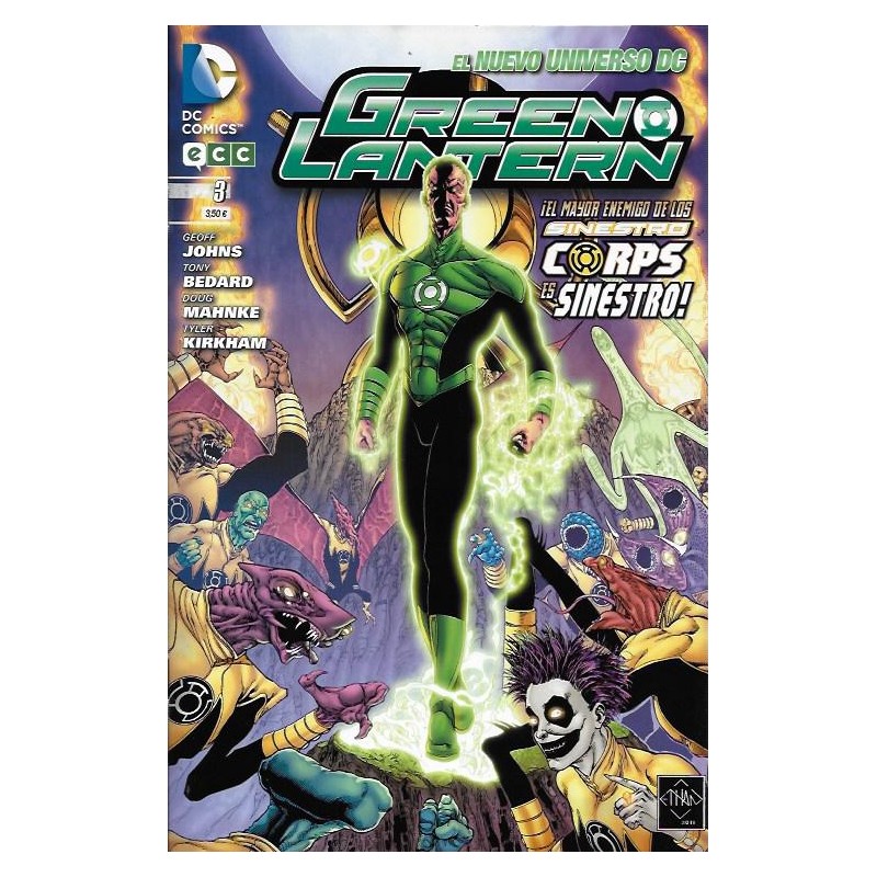 GREEN LANTERN EL NUEVO UNIVERSO DC Nº 3 Y 4