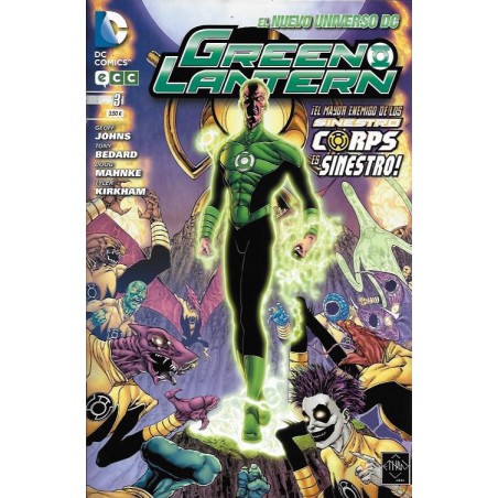 GREEN LANTERN EL NUEVO UNIVERSO DC Nº 3 Y 4