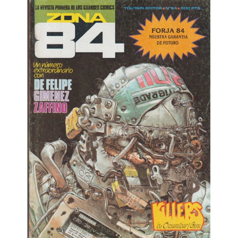 ZONA 84 Nº 94 EL COMIC DE LA FANTASIA Y LA CIENCIA FICCION