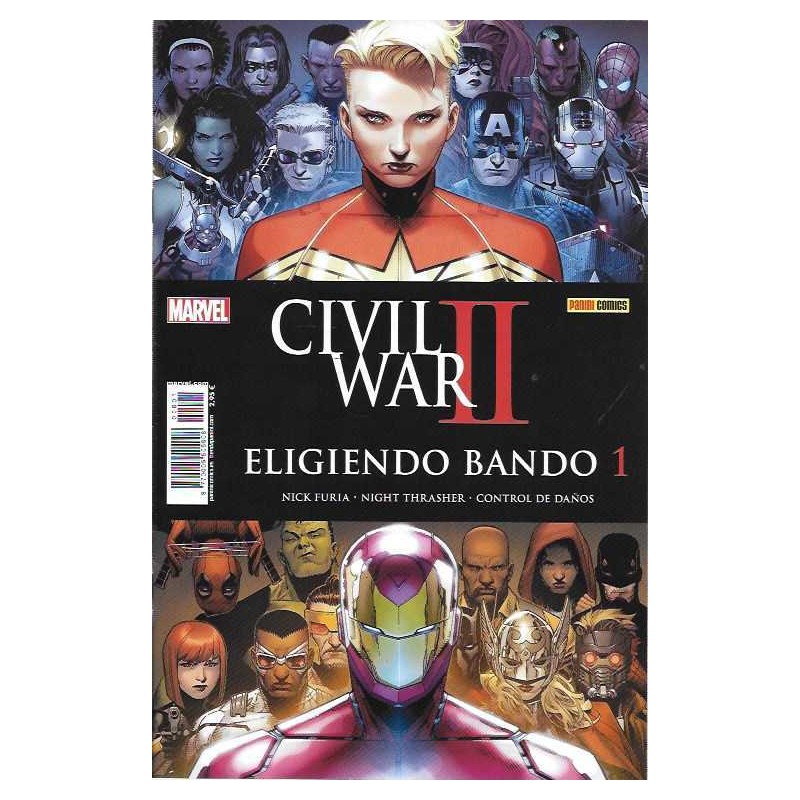 CIVIL WAR II  : ELIGIENDO BANDO Nº 1 DE 5