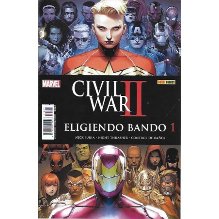 CIVIL WAR II  : ELIGIENDO BANDO Nº 1 DE 5