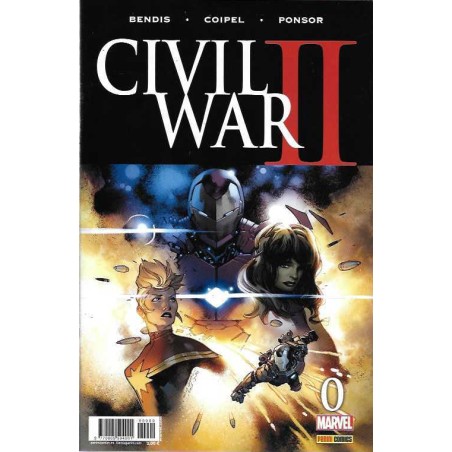 CIVIL WAR II Nº 0 Y 1