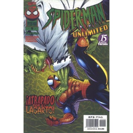 SPIDERMAN UNLIMITED n. 9 ¡ ATRAPADO POR EL LAGARTO ¡