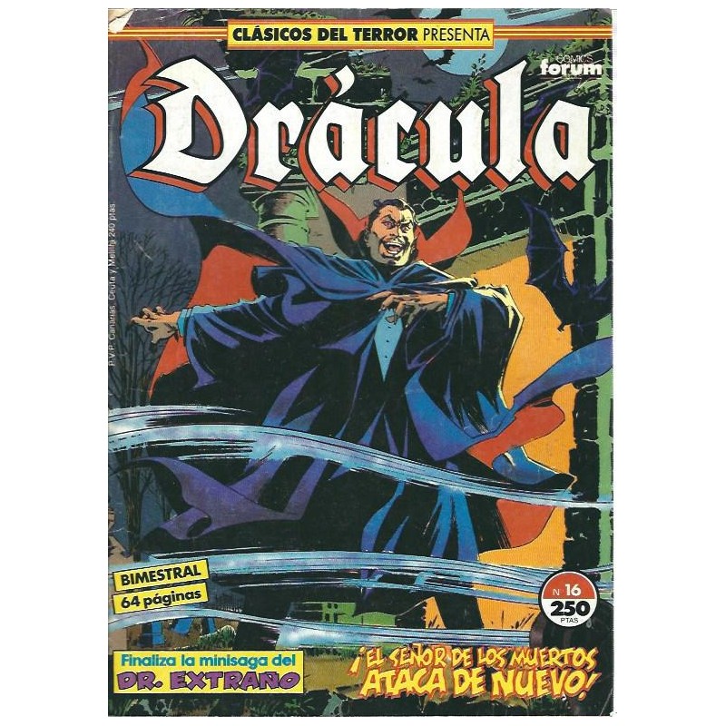 CLASICOS DEL TERROR Nº 16 DRACULA Y EL DOCTOR EXTRAÑO