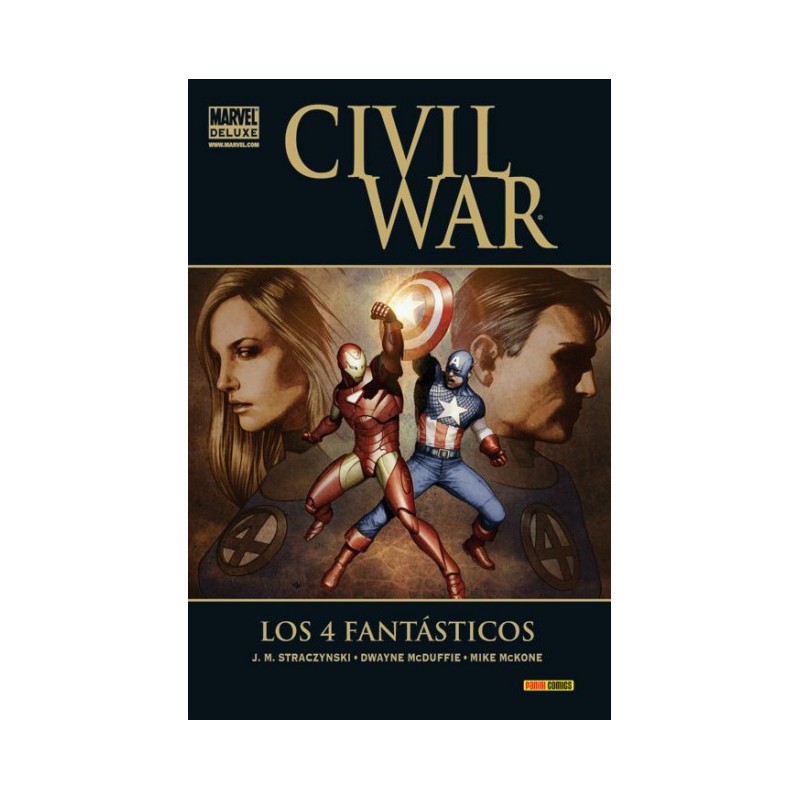 MARVEL DELUXE - CIVIL WAR - LOS 4 FANTASTICOS