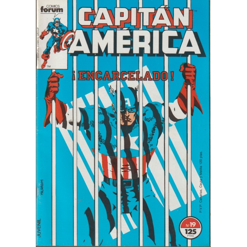 CAPITAN AMERICA VOL.1  n. 19 ED.FORUM