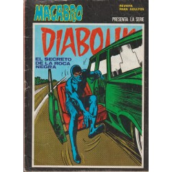 MACABRO PRESENTA LA SERIE DIABOLIK Nº 24 Y 27 : TRAMPA PARA DIABOLIK Y EL SECRETO DE LA ROCA NEGRA