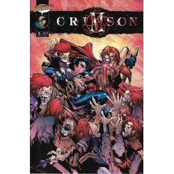 CRIMSON COL.COMPLETA Nº 1 AL 25 MAS LIBRO DE FICHAS , POR HUMBERTO RAMOS