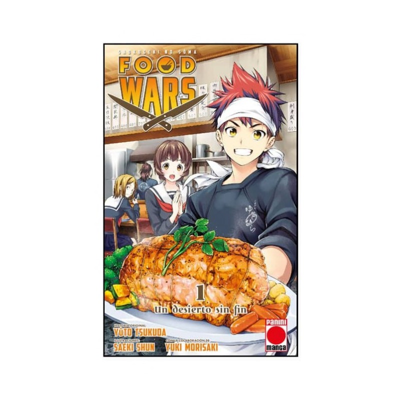 FOOD WARS Nº 1 , UN DESIERTO SIN FIN ,MANGA