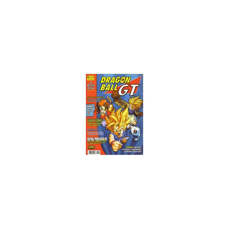 DRAGON BALL GT Nº 5 LA REVISTA OFICIAL