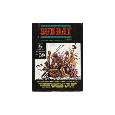 SUNDAY Nº 7/8 Revista sobre estudios e investigacion de la historieta