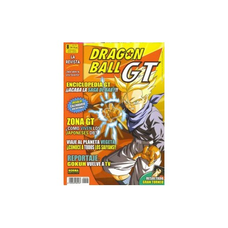 DRAGON BALL GT Nº 8 LA REVISTA OFICIAL