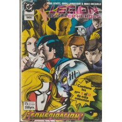 LEGION DE SUPERHEROES Nº 9 AL 13 EN UN RETAPADO ED.ZINCO