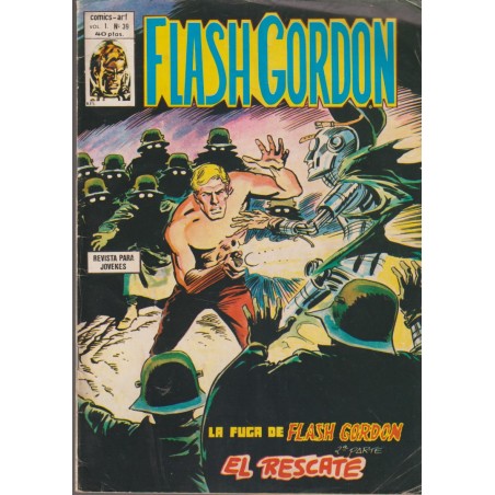 FLASH GORDON Nº 39 ED.VERTICE VOL.1 : LA FUGA DE FLASH GORDON 2ª PARTE Y EL RESCATE