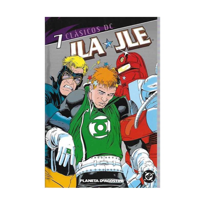 CLASICOS DC - JLA - JLE Nº 01 AL 7 DE KEITH GIFFEN _ DEMATTEIS_KEVIN MCGUIRE Y ADAM HUGHES