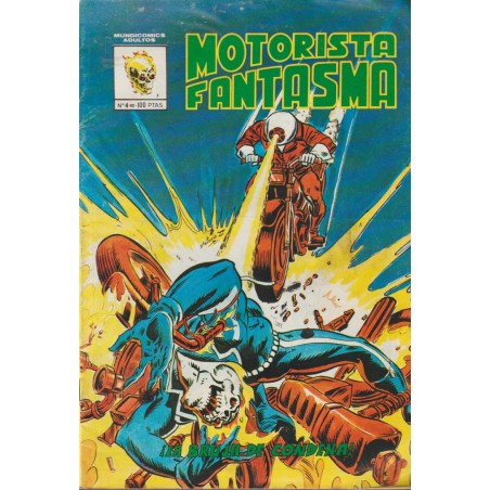 MOTORISTA FANTASMA Nº 4 ED.VERTICE MUNDICOMICS : ¡ LA BRUJA DE CONDENA ¡