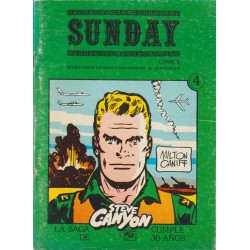 SUNDAY Nº 4 REVISTA SOBRE ESTUDIOS E INVESTIGACION DE LA HISTORIETA : LA SAGA DE STEVE CANYON