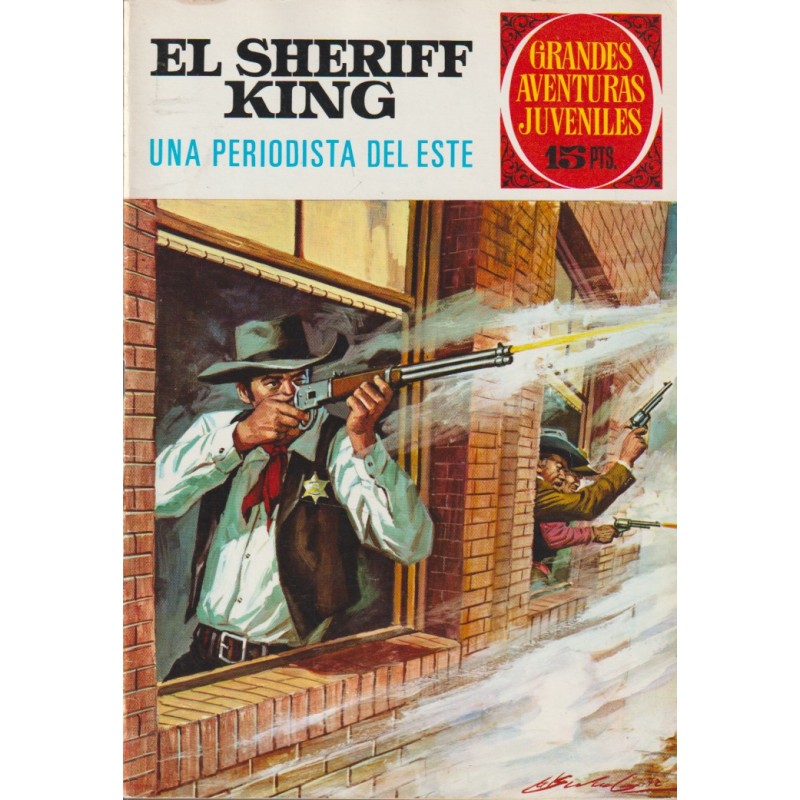 GRANDES AVENTURAS JUVENILES n. 31 EL SHERIFF KING : UNA PERIODISTA DEL ESTE