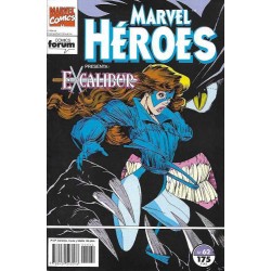 MARVEL HEROES Nº 61 AL 63 ,ED.FORUM EXCALIBUR , LOBEZNO Y MOTORISTA FANTASMA