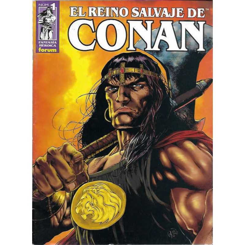 EL REINO SALVAJE DE CONAN Nº 1 AL 4 ( CONAN REY )