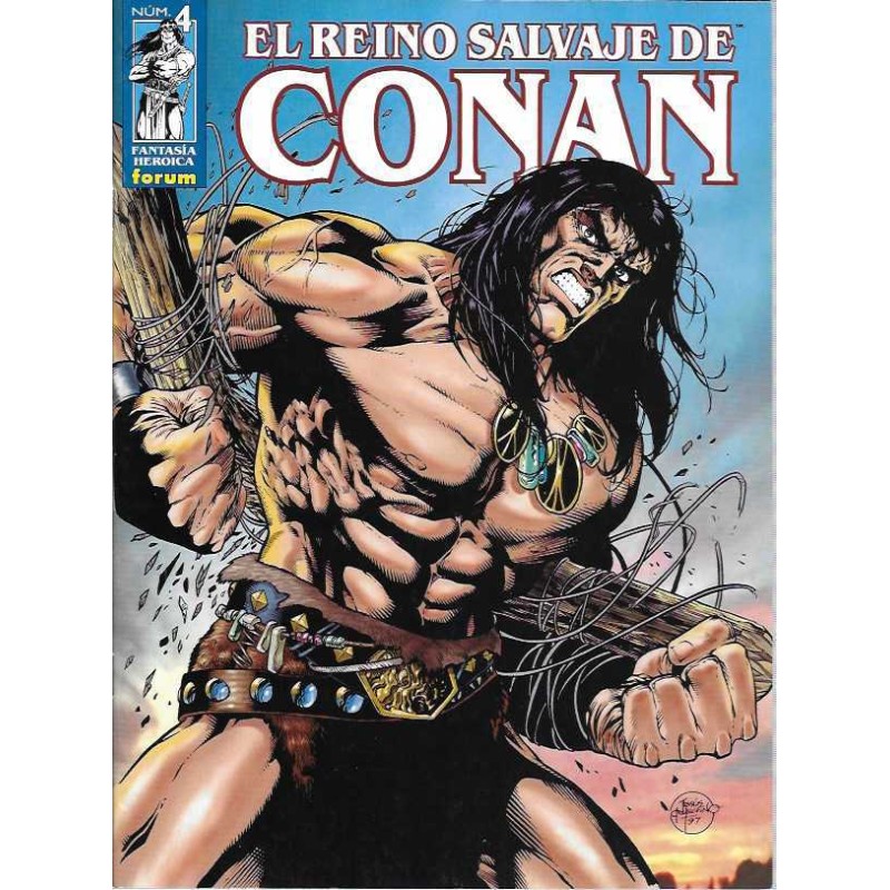 EL REINO SALVAJE DE CONAN Nº 1 AL 4 ( CONAN REY )