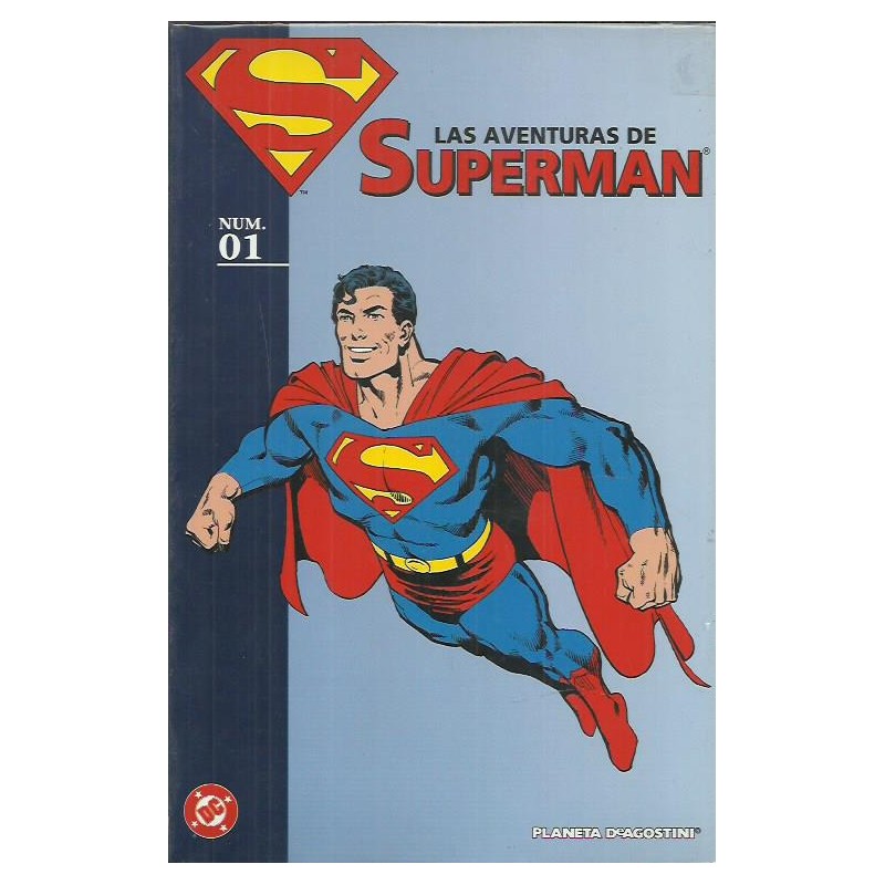 SUPERMAN Nº 1 Y 2 LAS AVENTURAS DE SUPERMAN COLECCIONABLE POR JOHN BYRNE , JERRY ORDWAY ...,