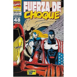 FUERZA DE CHOQUE VOL.1 Nº 1 Y 2 ( CONTINUACION DE LOS NUEVOS VENGADORES VOL.1 , VENGADORES COSTA OESTE )