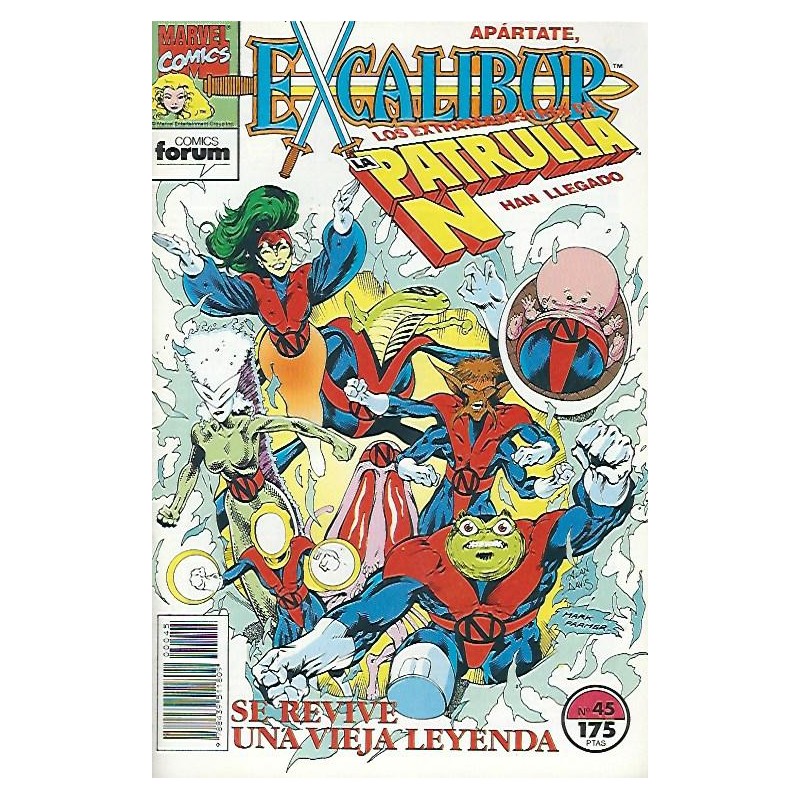 EXCALIBUR VOL.1 Nº 45 ED.FORUM