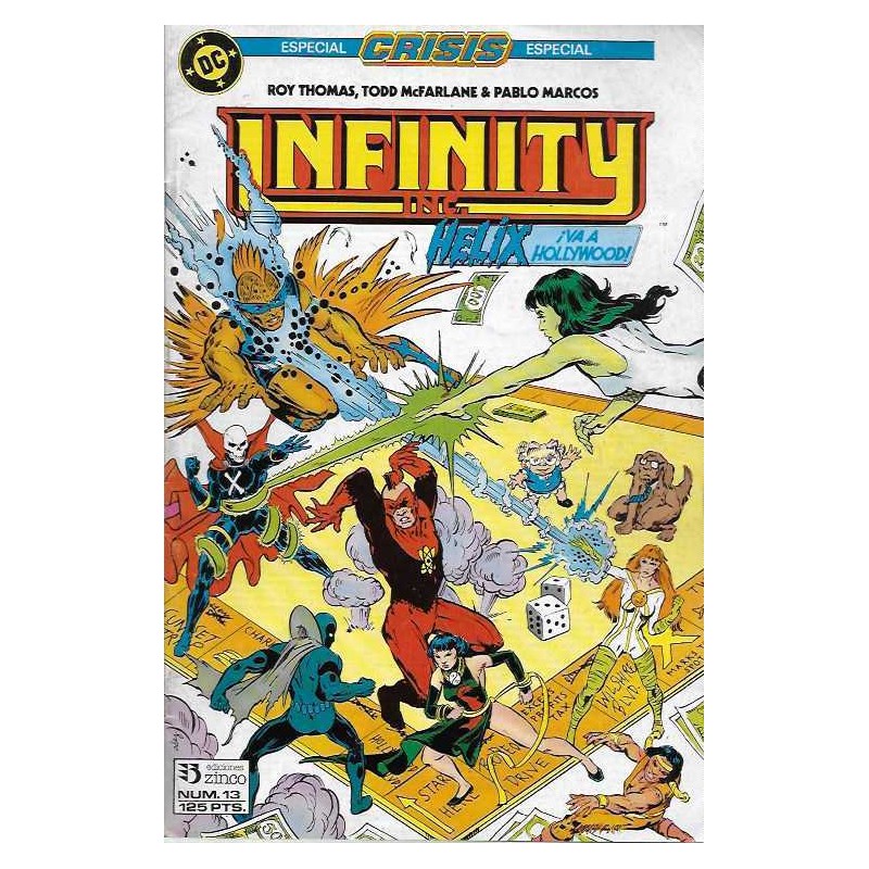 INFINITY INC Nº 13 ESPECIAL CRISIS EN TIERRAS  INFINITAS