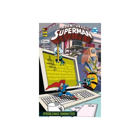 LAS AVENTURAS DE SUPERMAN Nº 7 POR McCLOUD Y BURCHETT