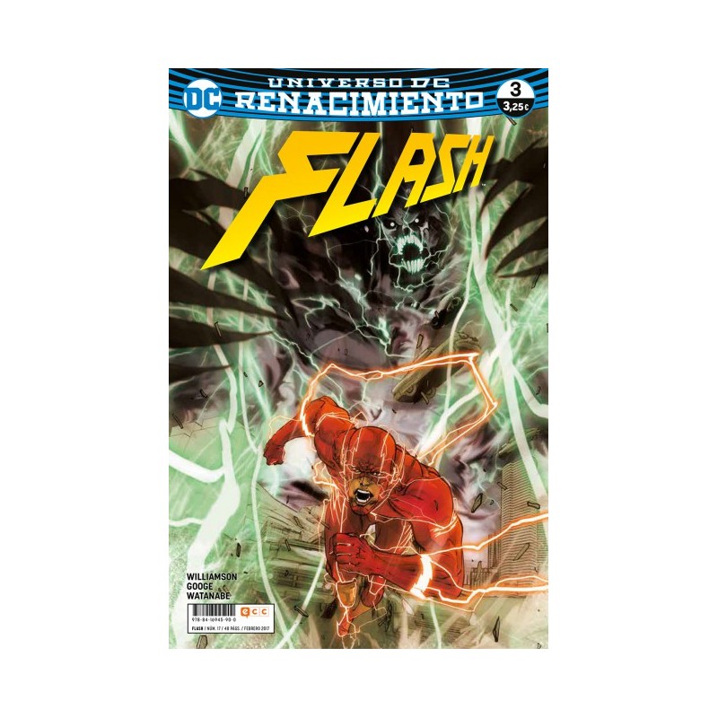 fLASH nºRENACIMIENTO Nº 3 y 4 universo dc renacimiento  ( Nº 17 y 18 )