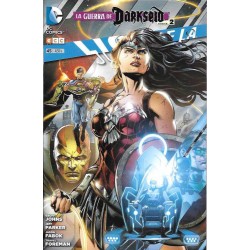 LIGA DE LA JUSTICIA Nº 44 AL 48 ED.ECC LA GUERRA DE DARKSEID PARTE 1 A PARTE 4