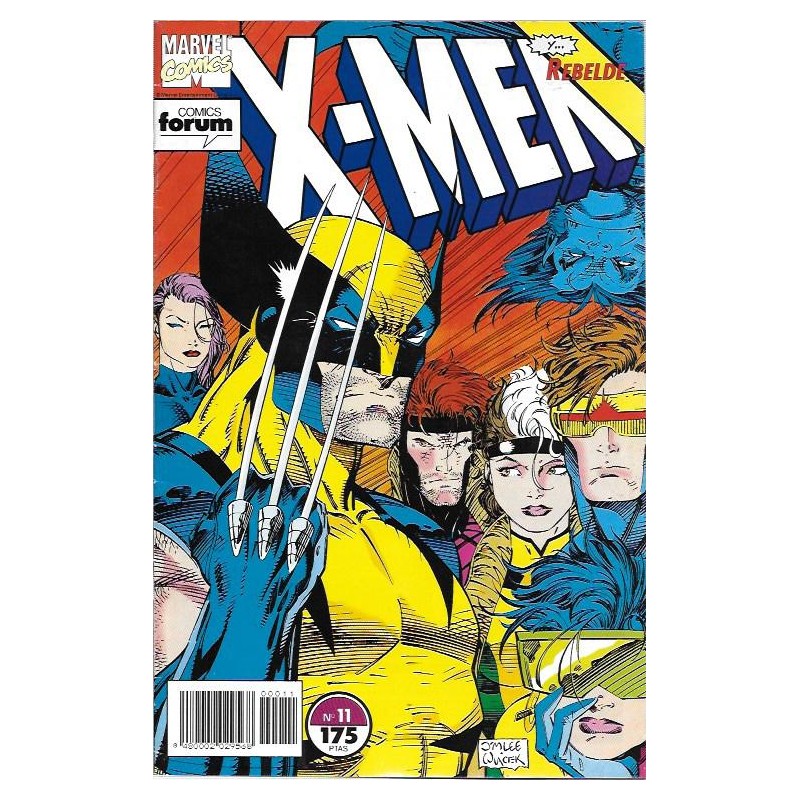 X-MEN VOL.1 Nº 11 ED.FORUM POR JIM LEE