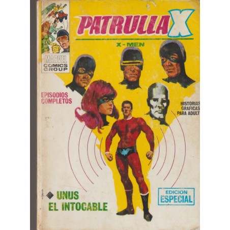 PATRULLA X VOL.1 Nº 4 ED.VERTICE : UNUS EL INTOCABLE