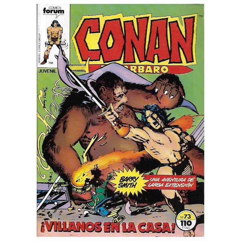 CONAN EL BARBARO VOL.1 Nº 73 ED.FORUM