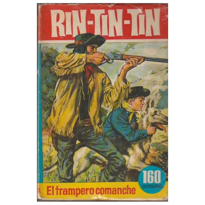 RIN-TIN-TIN EL TRAMPERO COMANCHE , COLECCION HEROES Nº 23 ED.BRUGUERA