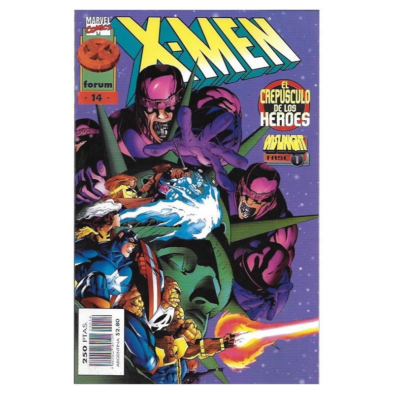 X-MEN VOL.2 ED.FORUM n. 14 ONSLAUGHT FASE 1