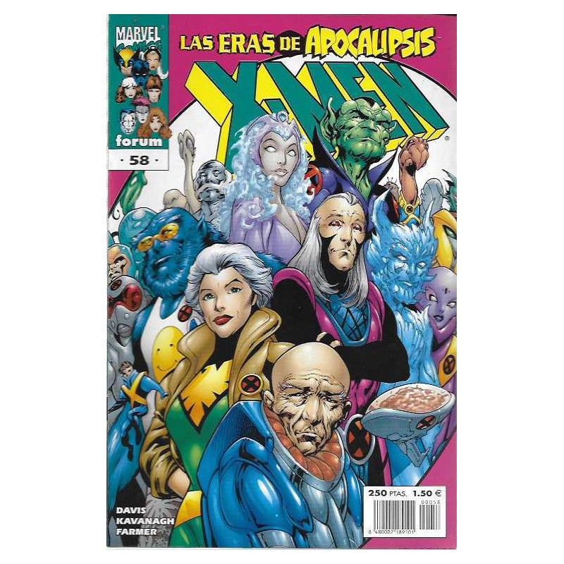 X-MEN VOL.2 ED.FORUM n. 58 LAS ERAS DE APOCALIPSIS