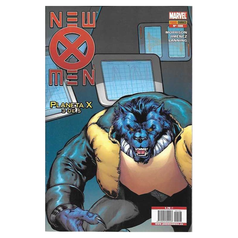 X-MEN VOL.2 ED.FORUM n. 106 NUEVOS X-MEN DE GRANT MORRISON Nº 36