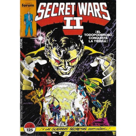 SECRET WARS Nº 21  ED.FORUM