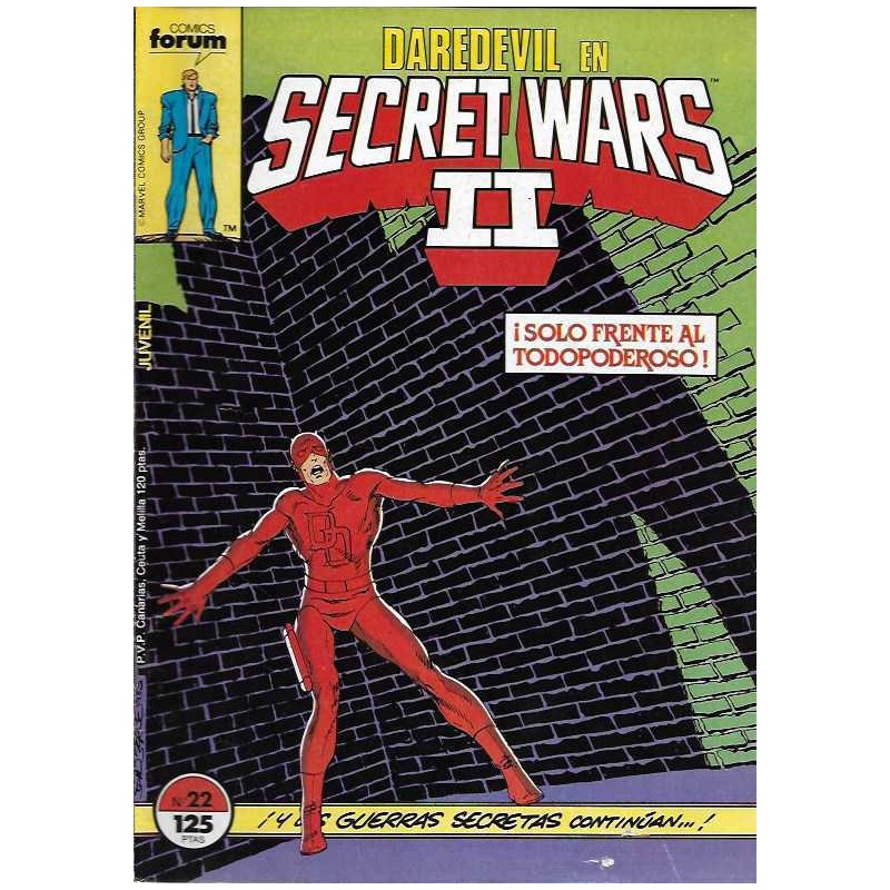 SECRET WARS Nº 22 ED.FORUM