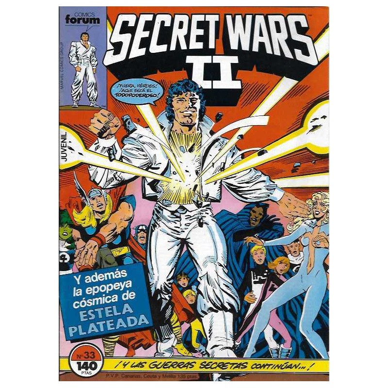 SECRET WARS Nº 33 ED.FORUM