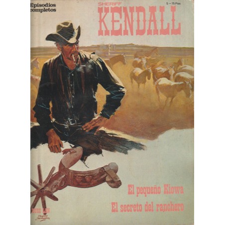 SHERIFF KENDALL COLECCION COMPLETA 5 ALBUMES POR ARTURO DEL CASTILLO