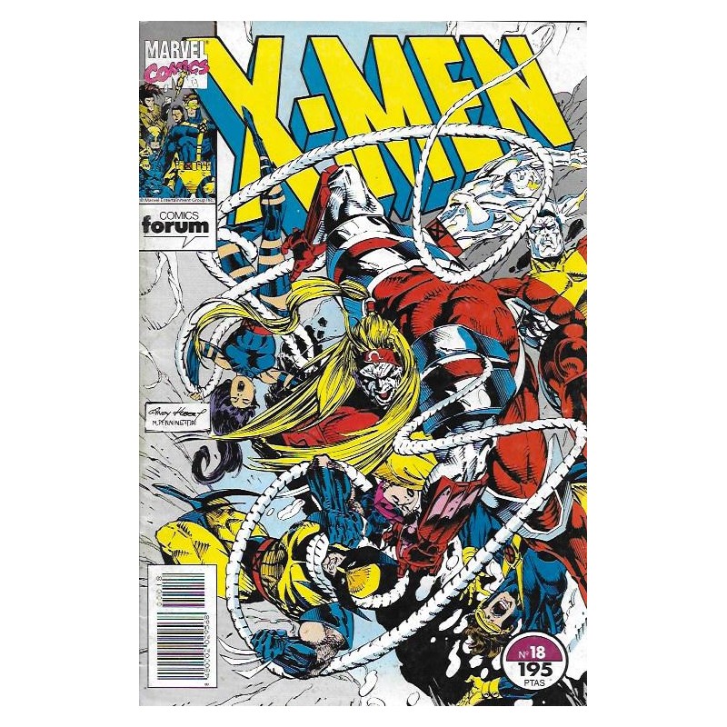 X-MEN VOL.1 Nº 18 ED.FORUM POR JIM LEE